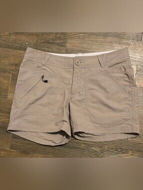 The North Face Paramount Raven Hiking Shorts Size 8 Khaki Dune Beige Gorpcore
